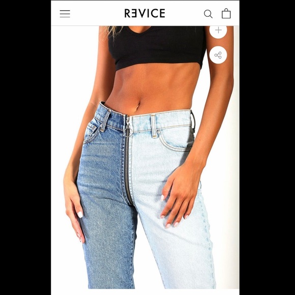 REVICE Denim - REVICE DENIM Yin Yang Vintage Zipper Jeans